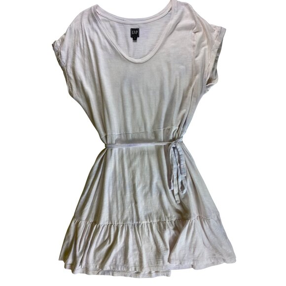 Gap Cloudy Blue Tunic Dress Size XL Casual Western Boho Eighties Doll Y2K Girly - Picture 1 of 5